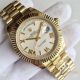 Fake Swiss Rolex Day-Date Gold Watch Roman Dial (2)_th.jpg